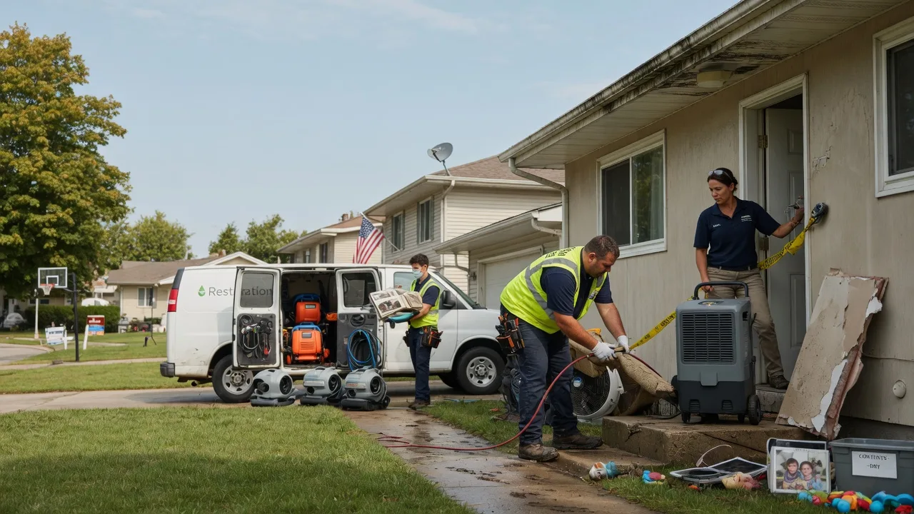 Water Damage Restoration in Dell Rapids, SD near me
